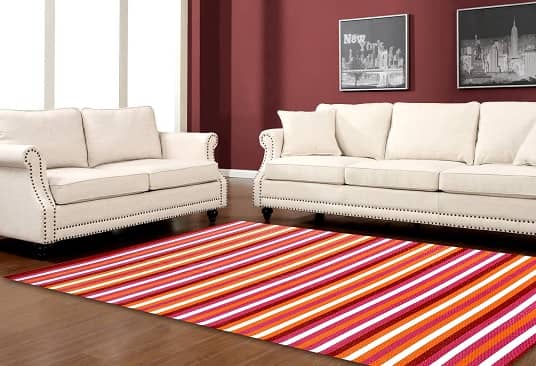 stripes mats rugs